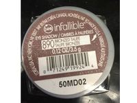 L'Oreal Paris Infallible 24 HR Eye Shadow, Bronzed Taupe, 0.12 oz/3.5 g - thumbnail 3