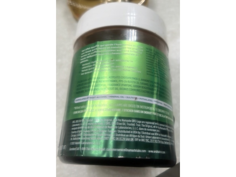 ORS Olive Oil Ultra HD Sleek Smoothing Gel, Castor Oil, 20 oz/567 g