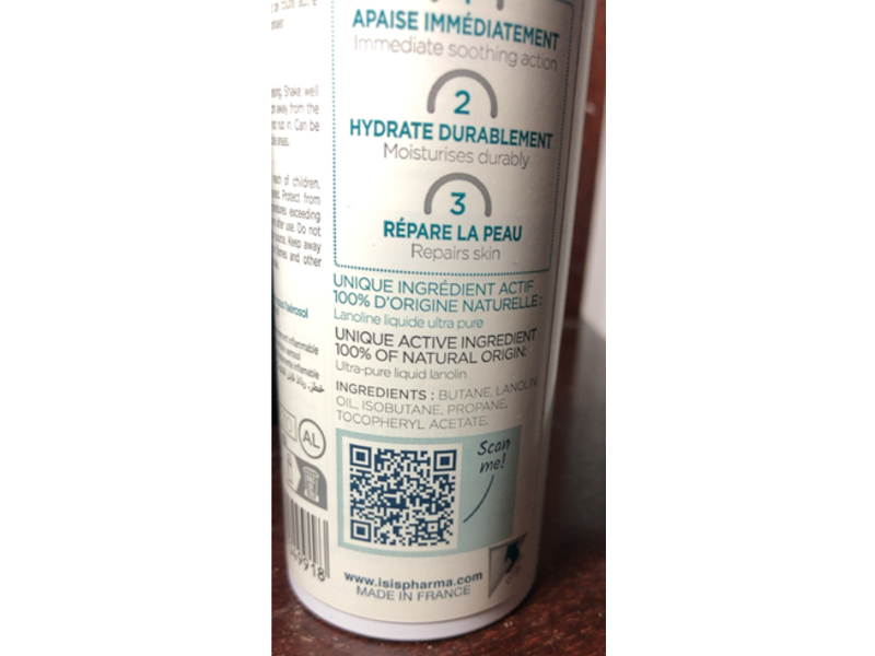 Isispharma Xerolan Soothing Repairing Emollient Spray, 150 mL