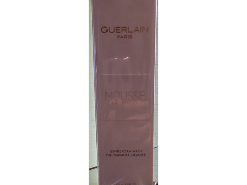 Guerlain Paris Pure Radiance Cleanser Gentle Foam Wash, 5 fl oz/150 mL
