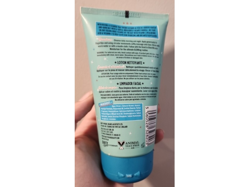 Dirty Works Good to Glow Cleanser, 5.1 fl oz/150mL