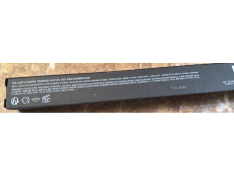 Makeup By Mario Ultra Suede Sculpting Lip Pencil, Smokey Pink, 0.049 oz/1.4 g