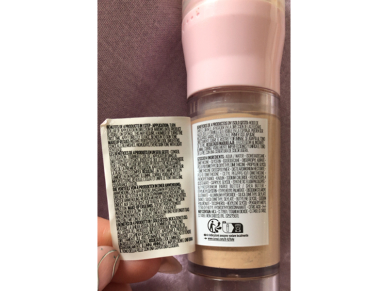 Maybelline New York Perfector 4 In 1 Glow Makeup, 00 Fair Light, 0.68 fl oz/20 mL