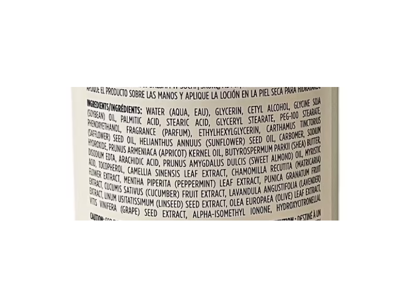 Crabtree & Evelyn Body Lotion, Vanilla & Shea Butter, 16.9 fl oz/500 mL