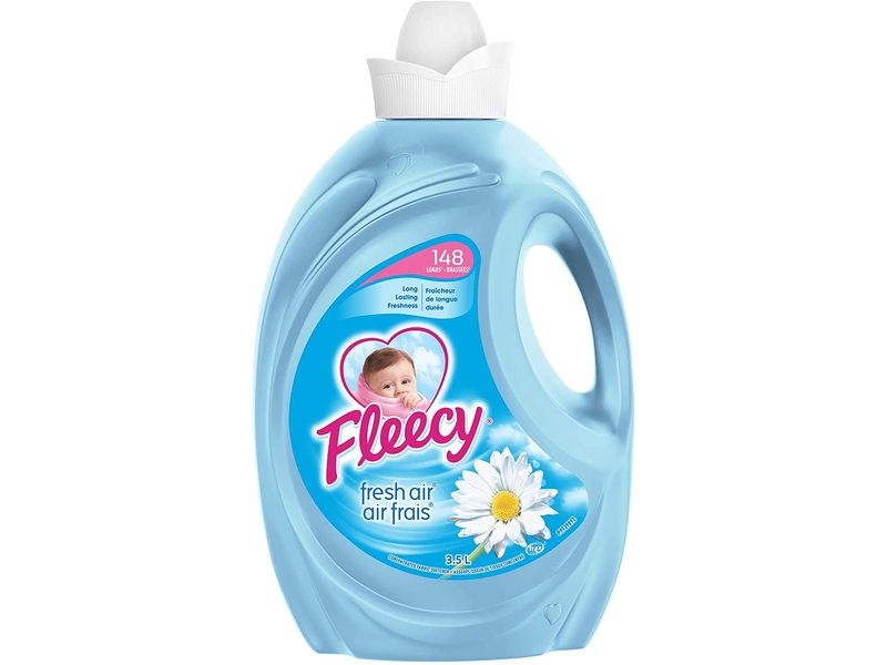 Fleecy Liquid Fabric Softener, Fresh Air, 148 Loads, 3.5 L