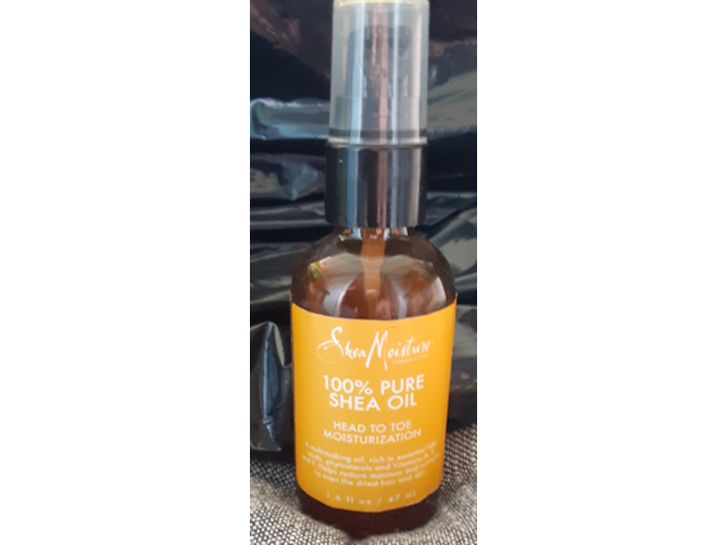 Shea Moisture Head To toe Moisturization, Shea Oil, 1.6 fl oz/47 mL