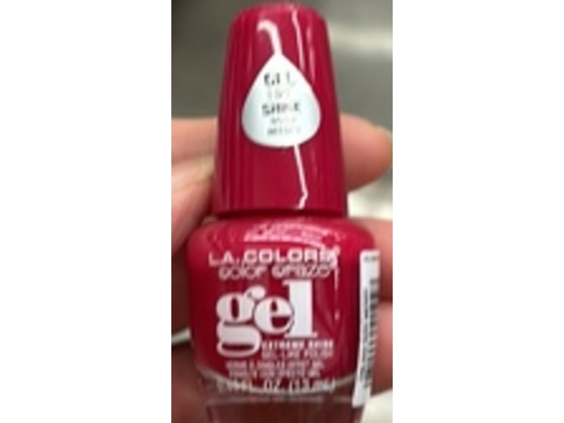 L.A. Colors Color Craze Extreme Shine Gel-Like Polish, Very Merry, 0.44 fl oz/13 mL