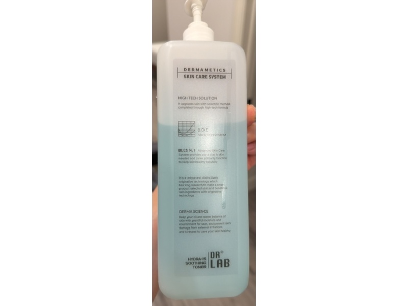 Dr+ Lab Hydra 15 Soothing Toner, 33.8 oz/1000 mL