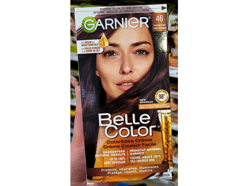 Garnier Belle Color Ease Creme, 46 Burgundy Auburn, 1 Application