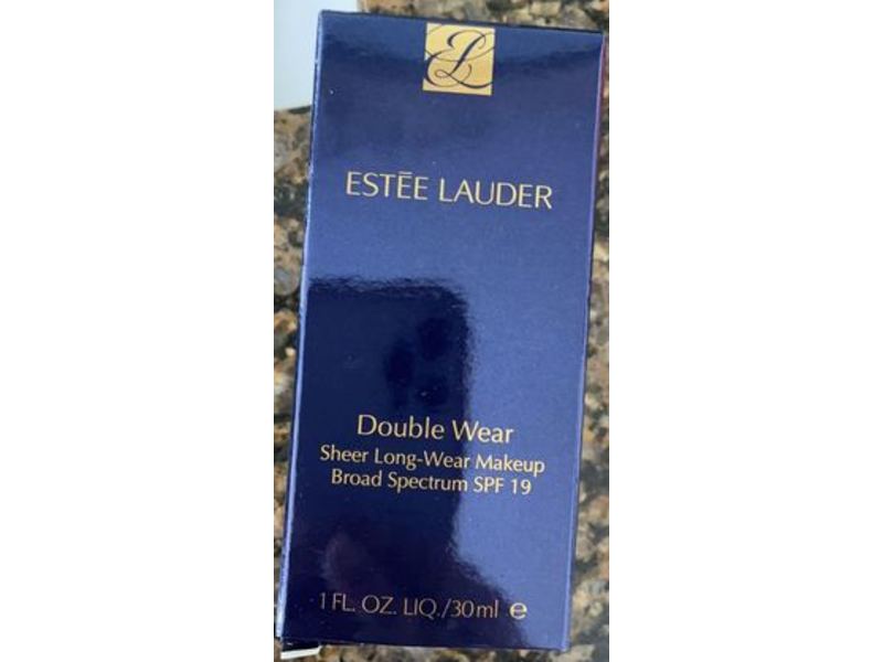 Estee Lauder Double Wear Sheer Long Wear Makeup, 5W1 Bronze, SPF 19, 1 fl oz/30 mL