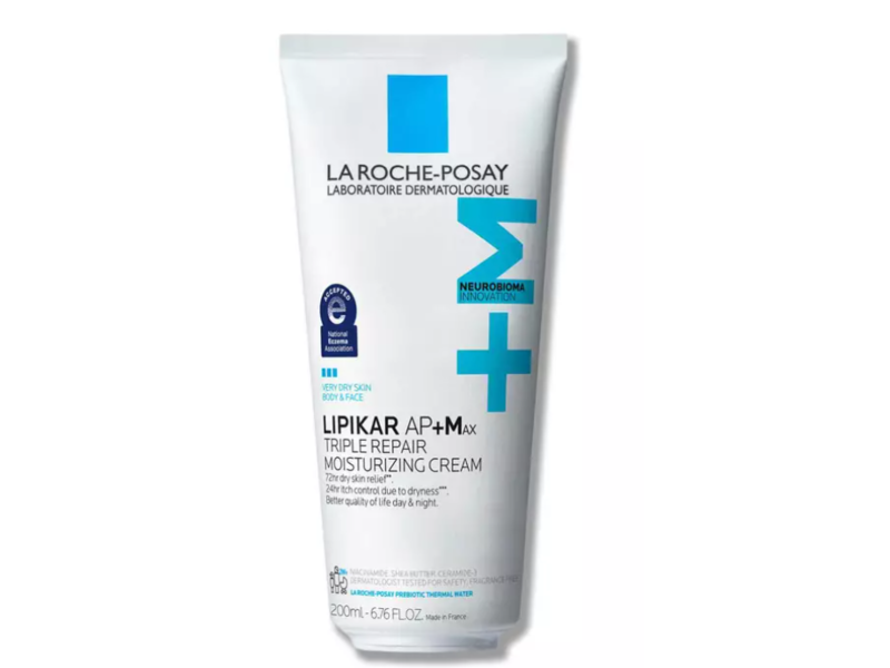 La Roche-Posay Lipikar AP+M Triple Repair Moisturizing Cream, 6.76 fl oz/200 mL