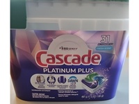 Cascade Platinum Plus Dishwasher Detergent Actionpacs, Fresh Scent, 17.5 oz/497 g, 31 Count - thumbnail 2