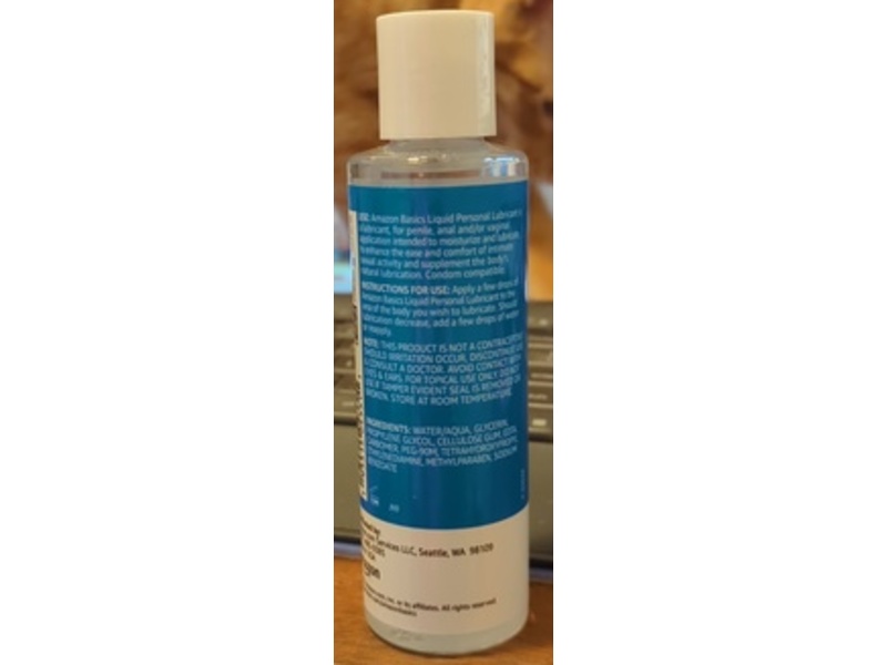 Amazon Basics Liquid Personal Lubricant, 5 fl oz/148 mL