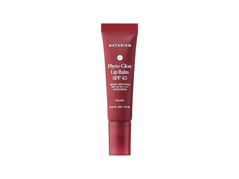 Naturium Phyto-Glow Lip Balm, Escape, SPF 45 PA++++, 0.34 fl oz/ 10 mL