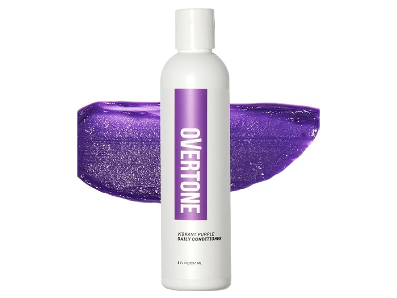 Overtone Vibrant Purple Daily Conditioner, 8 fl oz/237 mL
