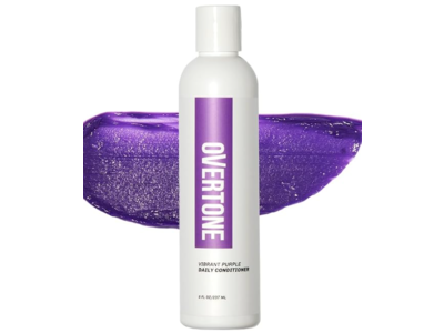 Overtone Vibrant Purple Daily Conditioner, 8 fl oz/237 mL