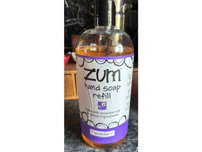 Zum Hand Soap Refill, Lavender, 32 fl oz/0.94 L