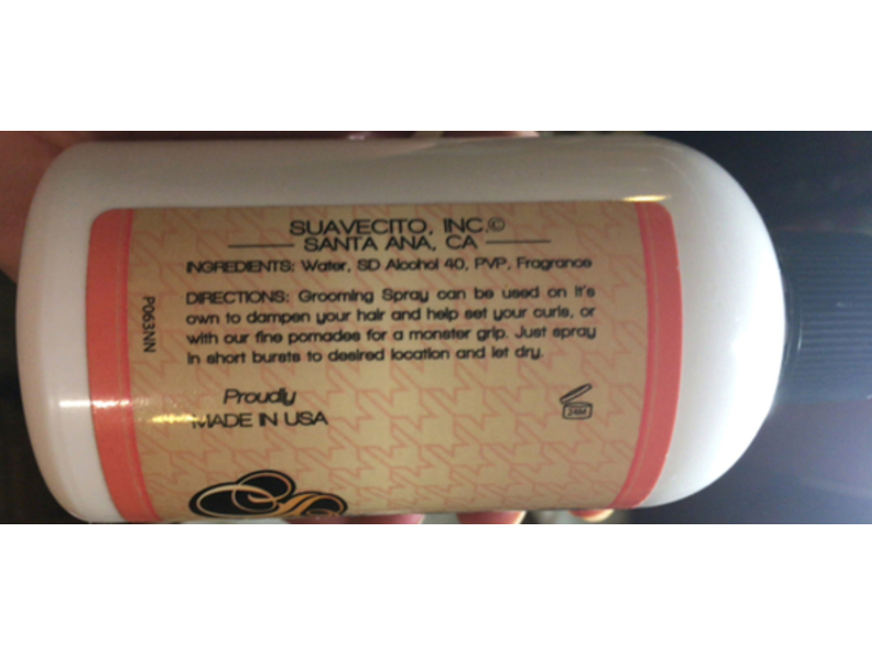 Suavecita Grooming Spray, 8 fl oz/237 mL