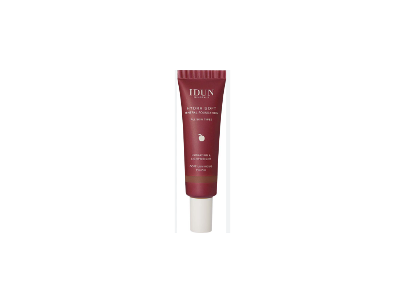 IDUN Minerals Hydra Soft Mineral Foundation, Signe, 1.01 fl oz/30 mL