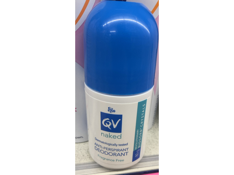 Ego Qv Naked Anti-Perspirant Deodorant, 80 g