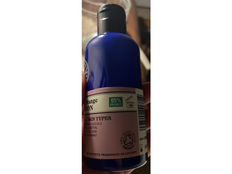 Neal's Yard Remedies Nourishing Body Lotion, Geranium & Orange, 3.38 fl oz/100 mL