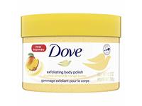 Dove Exfoliating Body Polish, Crushed Almond & Mango Butter, 10.5 oz/298 g. - thumbnail 1