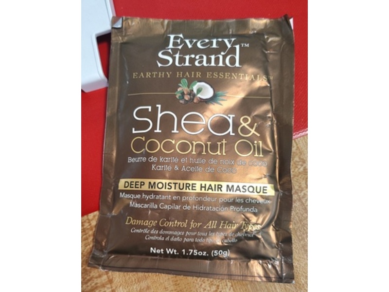 Every Strand Deep Moisture Hair Masque, Shea & Coconut Oil, 1.75 oz/50 g