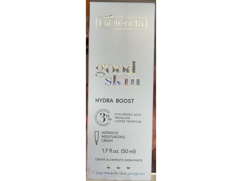 Bielenda Good Skin Hydra Boost Intensive Moisturizing Cream, 1.7 fl oz/50 mL