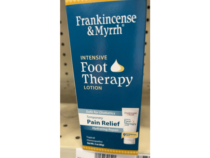 Frankincense & Myrrh Intensive Foot Therapy Lotion, 3 oz/85 g