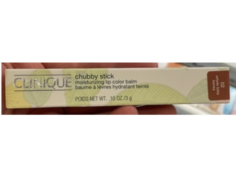 Clinique Chubby Stick Moisturizing Lip Colour Balm, 02 Whole Lotta Honey, 0.1 oz/3 g