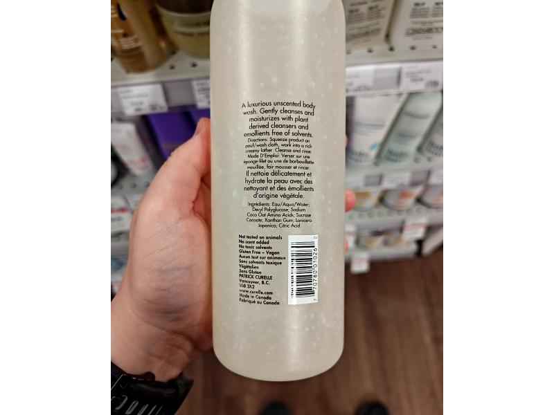 Curelle Body Wash, 500 mL