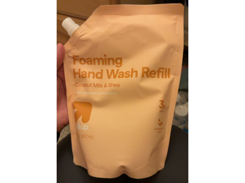 Up & Up Foaming Hand Wash, Coconut Milk & Shea, 30 oz/887.3 mL
