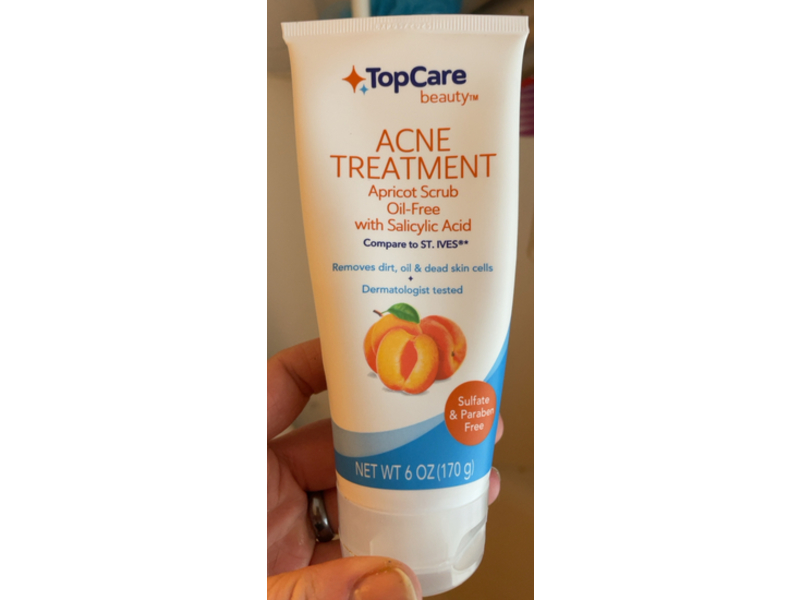 TopCare Acne Treatment Scrub, Apricot, 6 oz/170 g