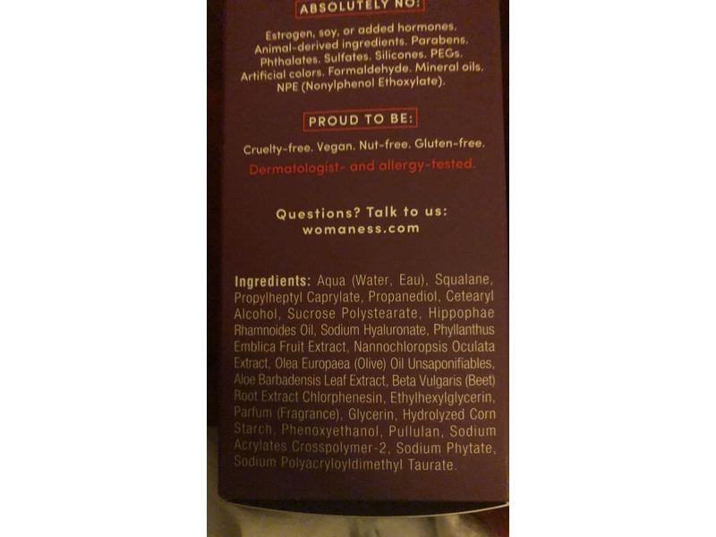 Womaness Let's Neck Serum, 1.7 fl oz/50 mL