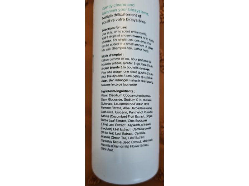 World Clean Multi-Purpose Hair + Skin Cleanser, 16.9 fl oz/500 mL