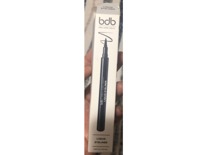 Billion Dollar Brows Liquid Eyeliner, Black, 0.017 oz/0.5 mL