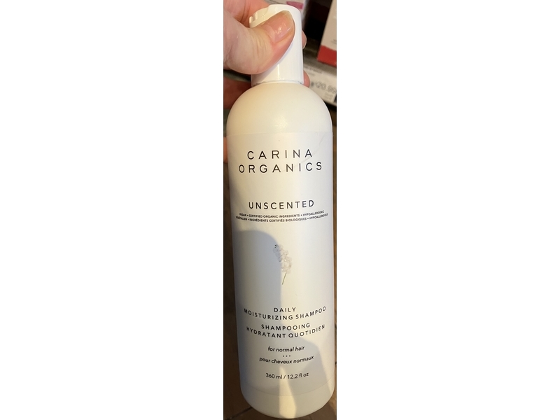 Carina Organics Daily Moisturizing Shampoo, 12.2 fl oz/360 mL