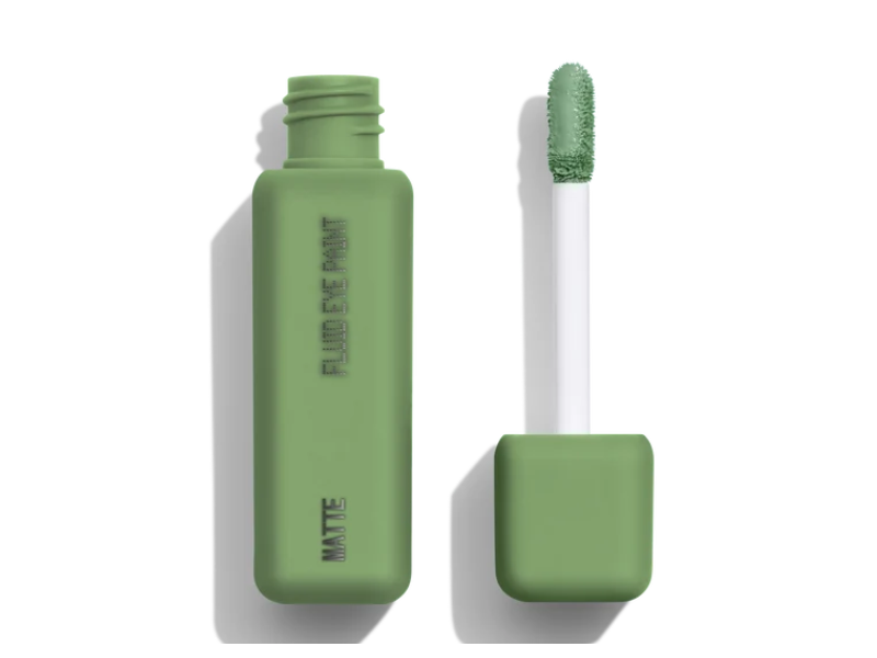 About-Face Matte Fluid Eye Paint Liquid Eyeshadow, Sage Advice, 0.15 fl oz/4.5 mL