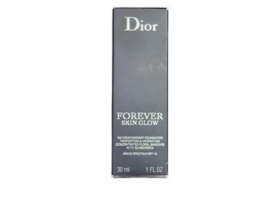 Dior Forever Skin Glow 24H Wear Radiant Foundation, SPF 15, 3C Cool, 1 fl oz/30 mL