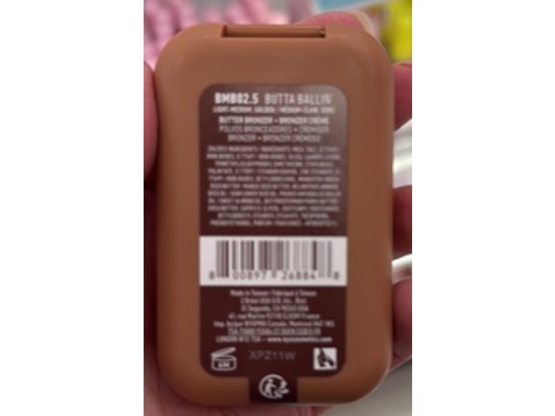 Nyx Professional Makeup Buttermelt Bronzer, Butta Ballin, 0.17 oz/5 g