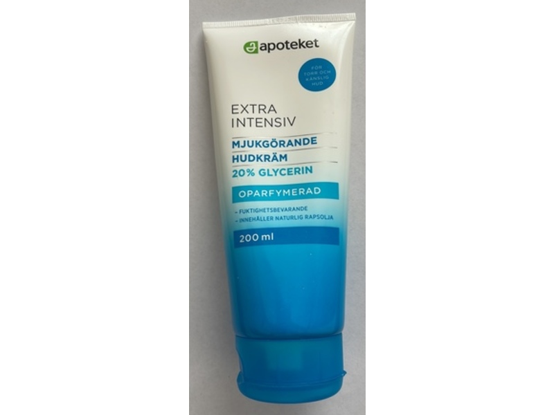 Apoteket Extra Intensiv Moisturizing Cream, 20% Glycerin, 200 mL