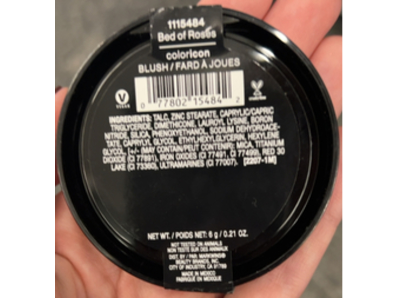 Wet N Wild Color Icon Blush, Bed Of Roses, 0.21 oz/6 g