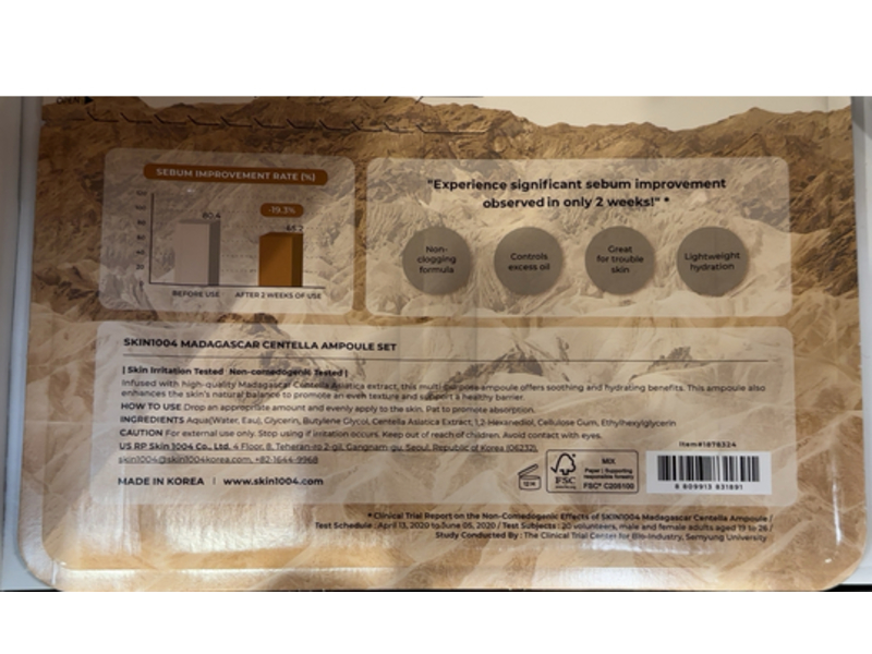 Skin1004 Madagascar Centella Ampoule Set