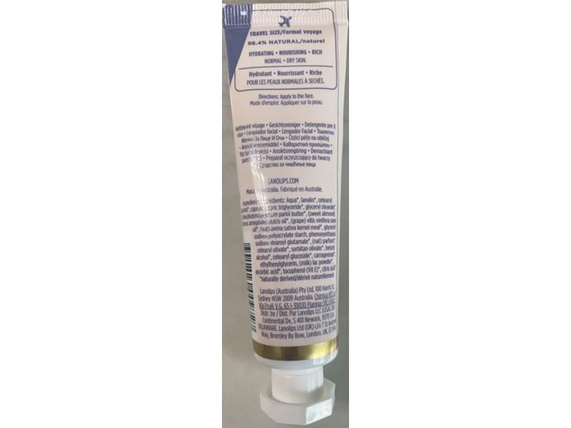 Lano Lanolin + Vitamin E Day Cream, Face Base, 1.01 fl oz/30 mL