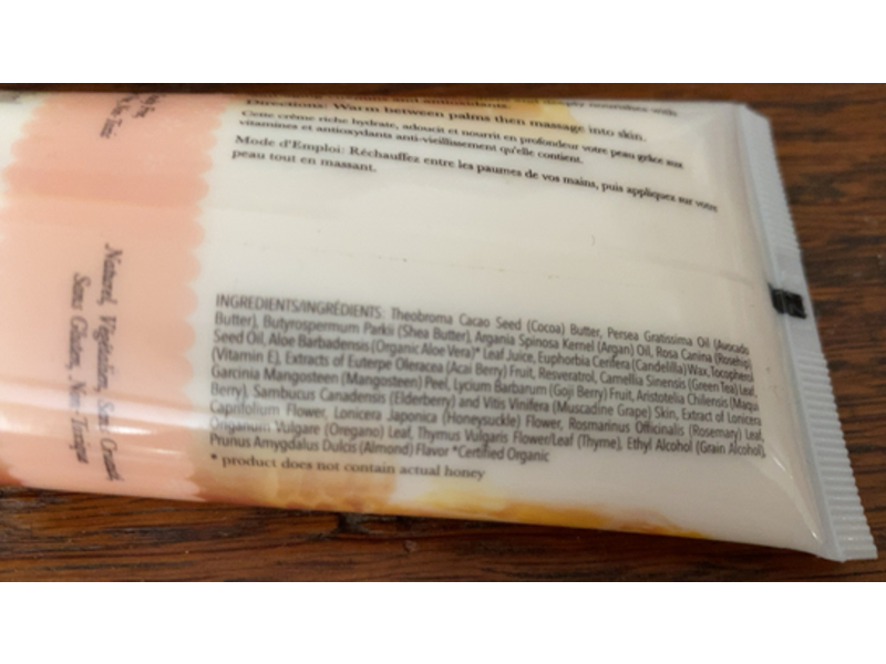 100% Pure Hand ButterCream, Honey Almond, 2 fl oz/57 mL