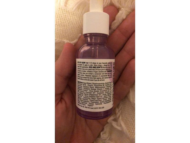 Isle of Paradise Self-Tanning Drops, Dark, 1.01 fl oz/30 mL