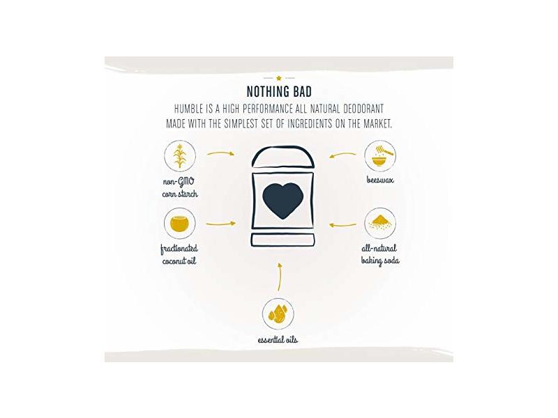 Humble Deodorant, Ylang Ylang, 2.5 oz/70 g