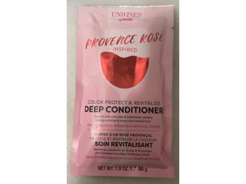 Unwinded By Hask Color Protect & Revitalize Deep Conditioner, 1.8 oz/50 g