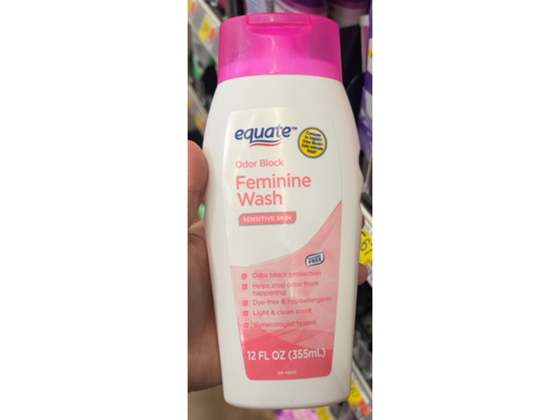 Equate Odor Block Feminine Wash, 12 fl oz/355 mL