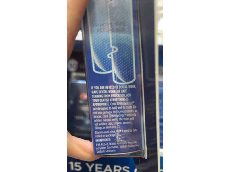 Crest 3D Whitestrips Dental Whitening Kit, Pack Of 2